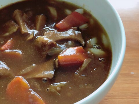 残りカレーでカレーうどん